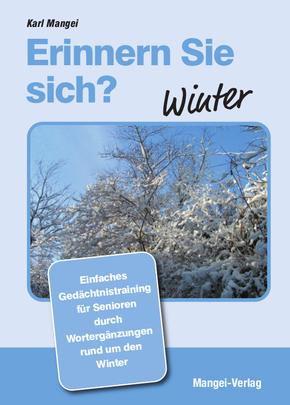 Erinnern Sie sich? Winter