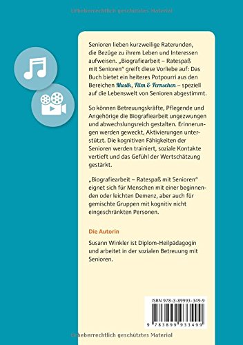 Biografiearbeit Band 1: Musik, Film & Fernsehen